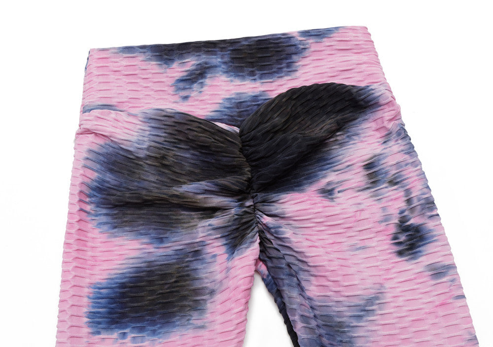 Womens Ladies Tie Dye yoga leggings